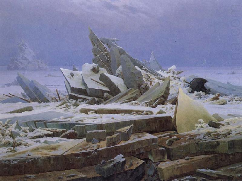 Arctic Shipwreck, Caspar David Friedrich